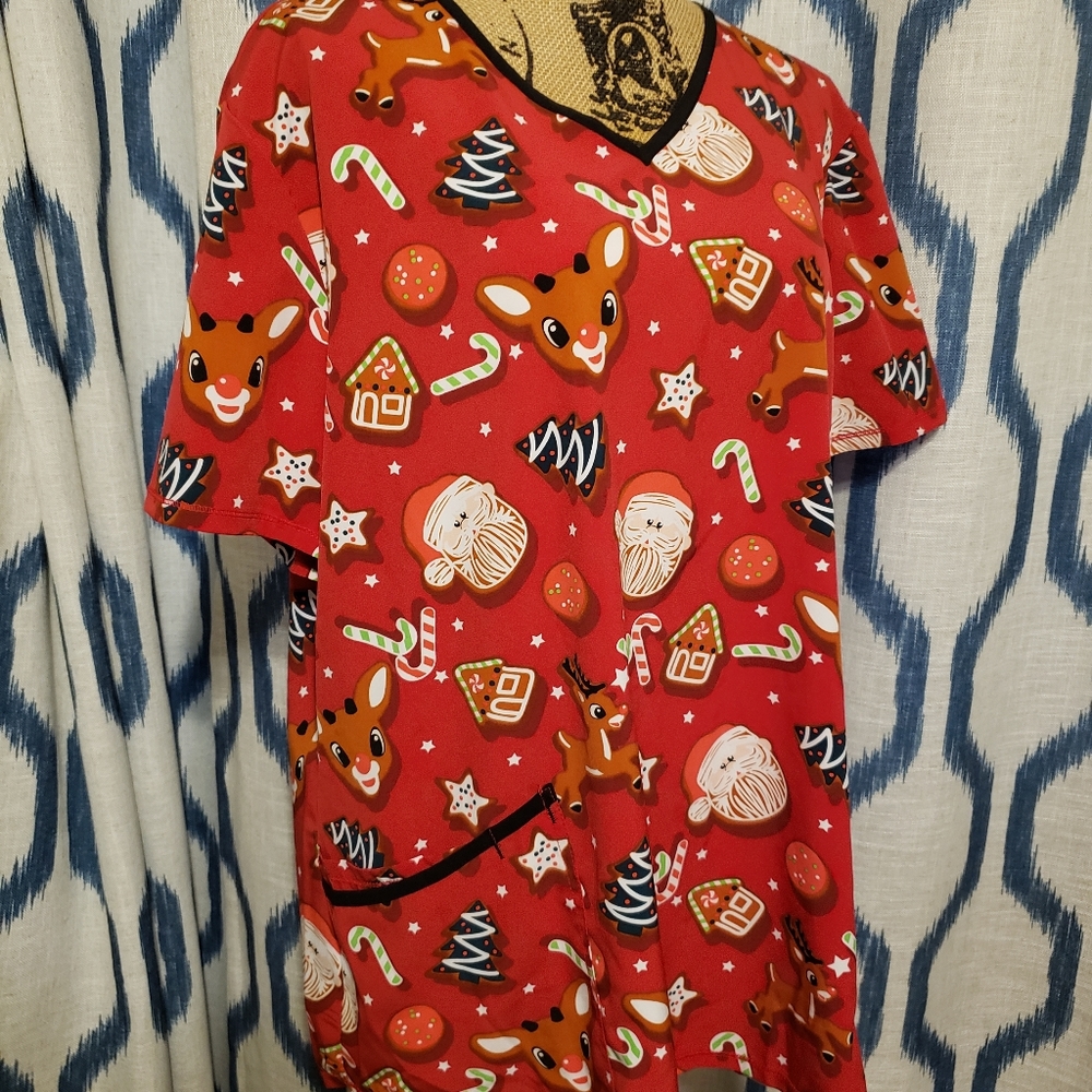 NWOT Medical Scrub- Rudolph 🌲🦌 - Picture 7 of 7